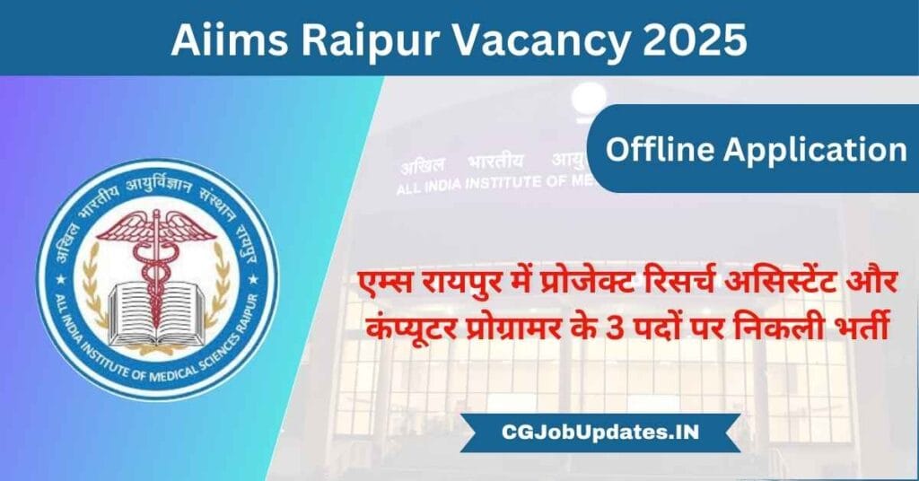Aiims Raipur Vacancy 2025